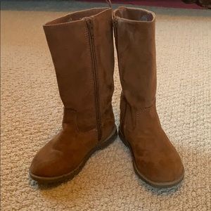 Toddler zip Tall Boot size 9